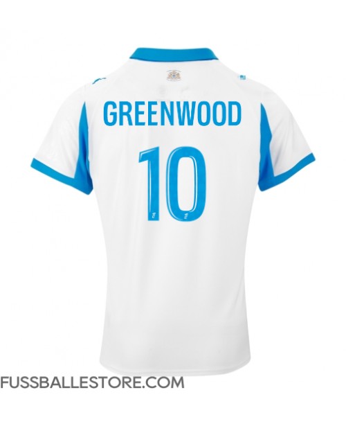 Günstige Olympique de Marseille Mason Greenwood #10 Heimtrikot 2025-26 Kurzarm Günstige Olympique de Marseille Mason Greenwood #10 Heimtrikot 2025-26 Kurzarm
